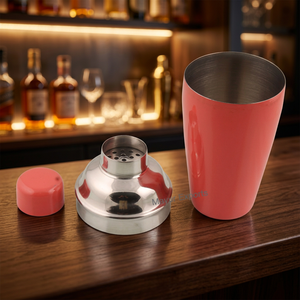 Shaker à cocktails classique en acier inoxydable écologique de 750 ml, le plus vendu, avec revêtement en poudre, anti-fuite, mélangeur de boissons intégré - Product Image 3