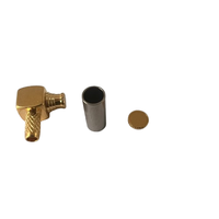 Connecteur RF SMP-KW1.5 à angle droit femelle pour câble RG316, livraison rapide