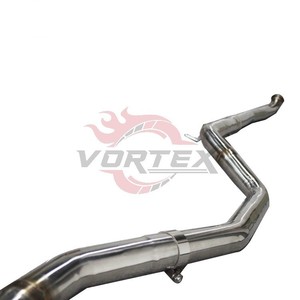 Échappement à valve en acier inoxydable Vortex pour BMW X3 F25 X4 F26 2.0T 3.0T 2011-2018, double sortie, silencieux central soudé TIG, supports de suspension - Product Image 3