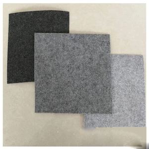 Feutre d'isolation thermique ignifuge intérieur de voiture noir Tissu non tissé Soluble dans l'eau Échantillons gris noir foncé - Product Image 6