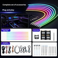 Kit d'éclairage d'ambiance LED NOVKIR Symphony pour BMW Série 3 et 4 (F30, F31, F32, F33, F36) – Bande acrylique pour intérieur, lampe d'ambiance 12V 6W