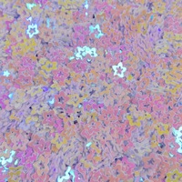 7mm évidé étoile à cinq branches vernis à ongles Sequin maquillage paillettes Patch perle bricolage cristal boue Slime matériel