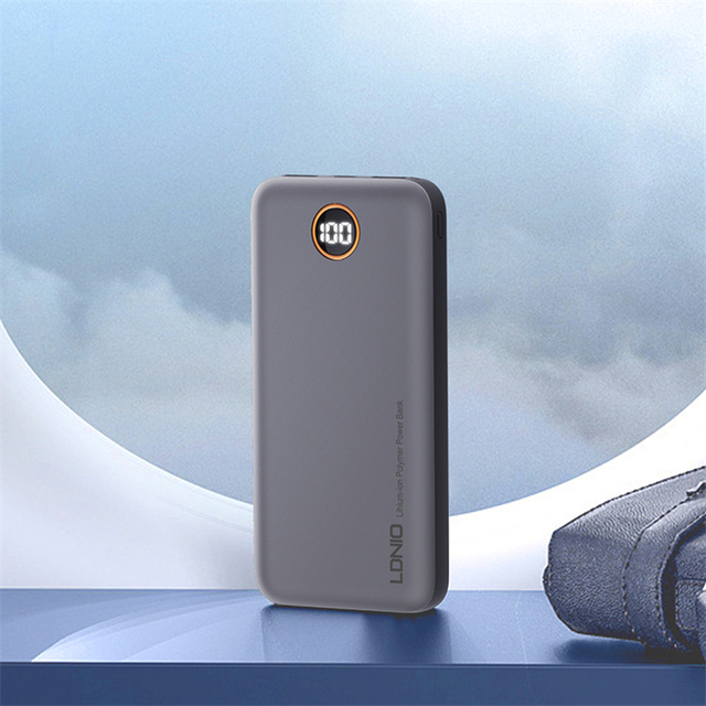 LDNIO PQ10 10000mah Fast Charging Powerbank Type-c Portable Charger Power Banks 10000 Mah Double USB-A Mobile Power Bank