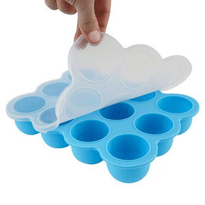 Bandeja de Silicona <span class=keywords><strong>para</strong></span> Congelar Alimentos <span class=keywords><strong>para</strong></span> Bebés, Libre de BPA, 12 Compartimentos, Molde <span class=keywords><strong>para</strong></span> Huevos Horneados Caseros con Tapa con Clip <span class=keywords><strong>para</strong></span> Verduras, Purés de Frutas y <span class=keywords><strong>Leche</strong></span> Materna - Product Image 5