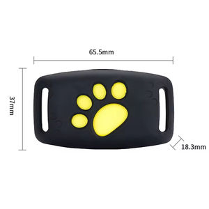 Fabrik-Großhandel Meistverkauftes Wasserdichtes Hundehalsband 72H Akku 500mAh ABS+PVC GPS-Tracker Waschbar Echtzeit-Tracking Smart - Product Image 4