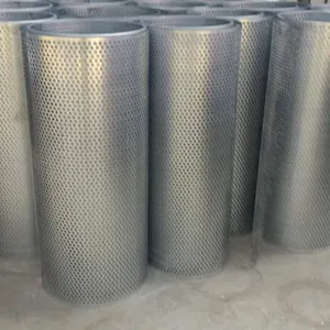 Großhandel Mesh Lautsprecher gitter Ätzen Edelstahl Perforierte Metall filter Rollen oder Blech Leinwand bindung verzinkt