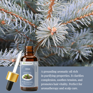 Huile Essentielle de Cèdre Biologique 30ML – Matière Première en Vrac du Fabricant pour la Fabrication de Produits d'Aromathérapie et de Soins de Beauté - Product Image 2