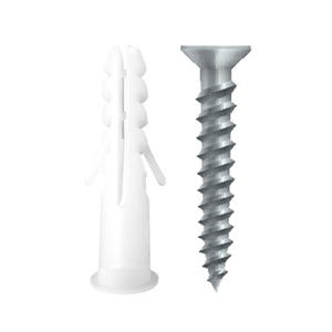 High Quality Elasticity 6mm Plastic Expand Plugs Wall Plug