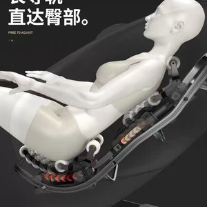 Electric Massage Chair Sl Rail 4D Robotic Hand Full Body Massage For Home Use With Music Function And Airbags - Product Image 2