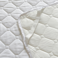 Protège-matelas imperméable matelassé en microfibre douce 140/150/180/200 cm, 16 pouces, lavable en machine, pour adultes