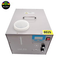 Nouveau système de lampe de polymérisation UV LED à double tête I3200 avec refroidissement air-eau, 2 lampes UV 450W pour imprimantes 6020*2