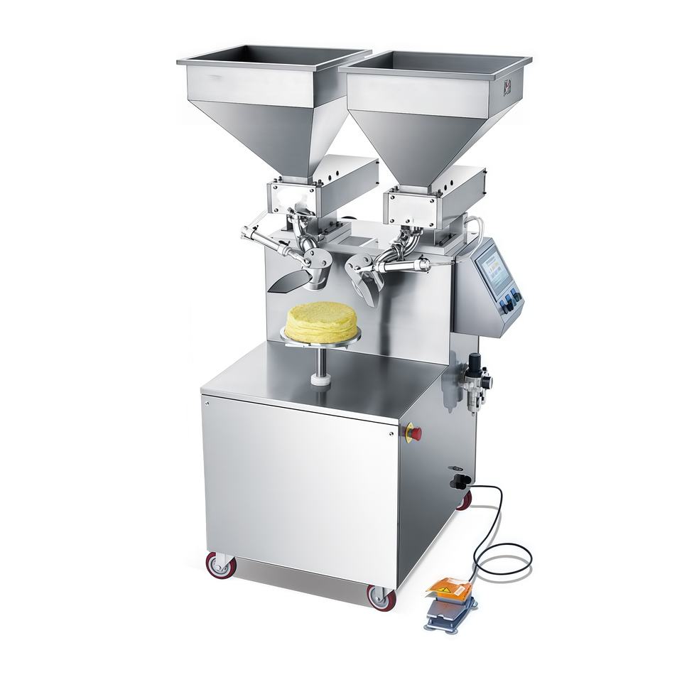 Chocolate Durian Layer Cake Quantitative Spreading Machine, Automatic ...