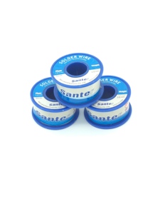 2024 Santer <span class=keywords><strong>60</strong></span>/<span class=keywords><strong>40</strong></span> Alambre de <span class=keywords><strong>soldadura</strong></span> con núcleo de resina activada, <span class=keywords><strong>estaño</strong></span>/plomo, 0.6mm, 200g, Alta calidad, Sin limpieza, 1.8-2.2% de contenido de fundente - Product Image 3