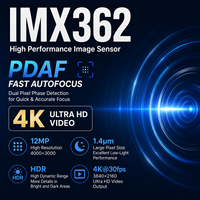 Módulo de Cámara USB IMX362 PDAF de 12MP, Cámara 4K con Enfoque Automático Rápido para Escáner de Documentos, Reconocimiento OCR de Alta Precisión