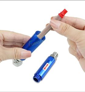 Filtro de manguera de pulverizador de pintura <span class=keywords><strong>sin</strong></span> aire azul GOODTAN con dos adaptadores de junta de conector - Product Image 3