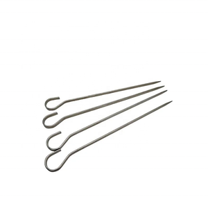 Thép không gỉ đứng dọc BBQ móc xiên nướng thanh cho thịt nướng - Product Image 4