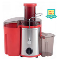 Mesin ekstraktor multifungsi Juicer lambat pemeras dingin komersial mulut besar elektrik pembuat jus tebu rumah tangga