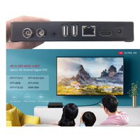 Décodeur TV Android OTT + DVB-T/T2/S/S2/ATSC/ISDB-T/C Full HD 1080p
