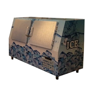 Ventilateur extérieur refroidissant le <span class=keywords><strong>distributeur</strong></span> de bac à glace à double portes inclinées - Product Image 4