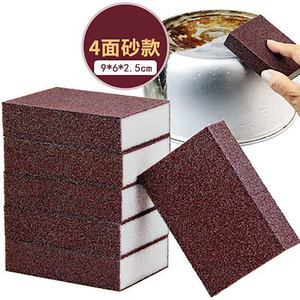 Esponja de limpieza rectangular Junxia Diamond Grit Pot Scrubber Nano para cocina, para eliminar incrustaciones y suciedad negra. - Product Image 2