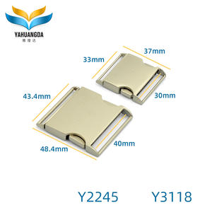 Hebilla de Liberación lateral de Metal de alta calidad a la moda, hebilla de cinturón Reversible de aleación personalizada al por mayor para hombre - Product Image 6