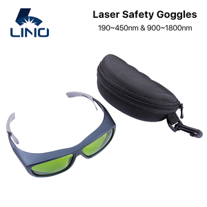 Lino LN122 하이 퀄리티 안전 레이저 보호 고글 180-500nm 750-1400nm 눈 보호용 산업용 레이저 안경 - Product Image 5
