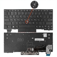 Nouveau clavier pour ordinateur portable Thinkpad X280 X395 L13, accessoires de marque pour clavier d'origine, interface PS/2, non mécanique