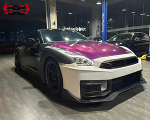 ชุดบอดี้กันชนหน้ารถยนต์คาร์บอนไฟเบอร์ครึ่งหนึ่งสำหรับรถ <span class=keywords><strong>Nismo</strong></span> <span class=keywords><strong>R35</strong></span>อัพเกรด<span class=keywords><strong>2024</strong></span>สไตล์ - Product Image 3
