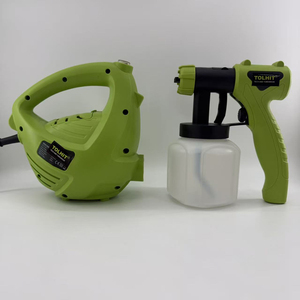 110v 220v 450w professionnel électrique portable HVLP <span class=keywords><strong>pistolet</strong></span> <span class=keywords><strong>Airless</strong></span> pulvérisateur de peinture à piles pour la maison décoration murale voiture - Product Image 2