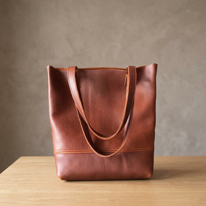 Bolsos de Mano Casuales de Cuero Genuino a la Moda para Mujer, Duraderos, de Gran Capacidad, Impermeables, de Lujo, con Cierre, BS International - Product Image 3