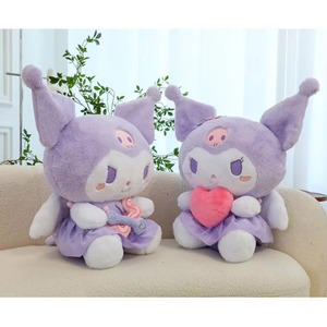 Muñeco de Peluche Suave de Gato Morado Kawaii, Nuevo y Adorable, para Regalos, Juguete Antiestrés, Regalo de Cumpleaños - Product Image 6