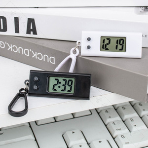 Reloj digital en miniatura, reloj electrónico portátil, forma rectangular, silencioso, compacto, para uso en exámenes de estudiantes - Product Image 2