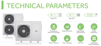 Haier — Mini système de climatisation VRF AC, appareil de marque pour maison et villa