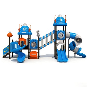 Parque Infantil Exterior para Niños con Tobogán y Columpio de Resorte, Directo de Fábrica, para Jardín de Complejos Residenciales - Product Image 4