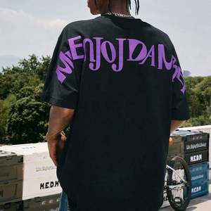 T-shirt surdimensionné personnalisé en coton lourd 100 %, impression numérique, écologique, respirant pour hommes, fabricant - Product Image 6