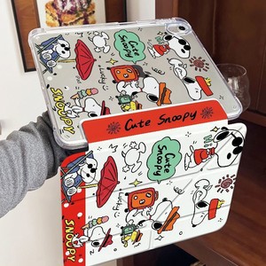 Cute Snoopy Cartoon iPad Case Shockproof Protective Cover for iPad Air5/6/7 iPad 9/<b>10</b> Gen Pro 11 <b>Inch</b> Apple <b>Tablet</b> - Product Image 3