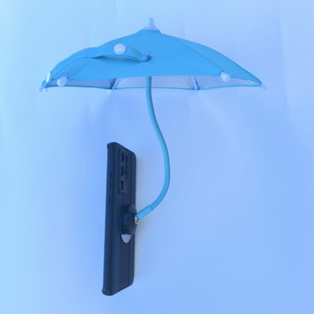 Outdoor Video Photo Anti-Glare Magnetic Phone Umbrella for Sun Portable Universal Phone Sun Shade Shield Umbrella for Beach Pool