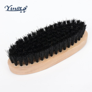 Yinste <b>Shoe</b> Brush Solid Wood Black Bristles Stain Removal Household Cleaning - Product Image 2