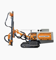 Foreuse de forage DTH diesel JJEM ZEGA D545 sur chenilles, mobilité optimale, profondeur max. 30 m pour l'exploration géologique (ISO CE)