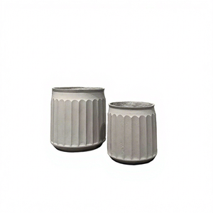 New Nordic Matte Glazed Large Indoor/Outdoor Flower <b>Pot</b> Planter for Nursery <b>Garden</b> Decor Balcony Floor - Product Image 1