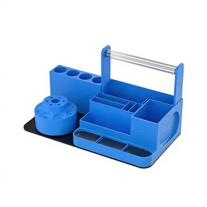 Relife RL-001H Organizador Giratorio Multifuncional para Reparación de Componentes Electrónicos de Plástico DIY OEM ODM OBM, Almacenamiento/Herramienta con Ajuste de Altura y Distancia - Product Image 4