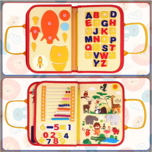 Nuovi Giocattoli Educativi Montessori 2026, Libro Sensoriale Pieghevole in Feltro per Autismo, Busy Board Montessori - Product Image 5