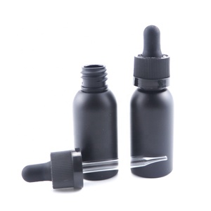 Bán Buôn 30Ml 50Ml Chai Nhựa Nhỏ Giọt Râu Chai Dầu Pet Rỗng Matte Chai Đen - Product Image 5