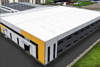 Vente Flash : Bâtiment d'Entrepôt Préfabriqué en Acier, Grande Portée, Construction Industrielle Métallique à Faible Coût