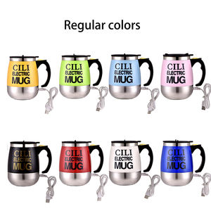 Cangkir Blender Otomatis Kopi, Gym Stainless Steel Elektrik - Product Image 5