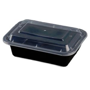 rectangular take away container China food plastic box