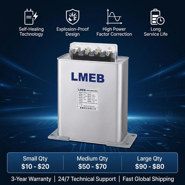 [Energy Saving] BSMJ BKMJ Self-Healing Low Voltage Shunt Power Capacitor 0.45KV 0.25KV for Power Factor Correction