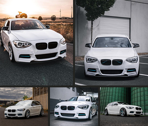 1 serie <span class=keywords><strong>F20</strong></span> F21 kit corpo anteriore labbro Splitter Splitter per <span class=keywords><strong>BMW</strong></span> 1 serie <span class=keywords><strong>F20</strong></span> F21 <span class=keywords><strong>accessori</strong></span> auto - Product Image 6