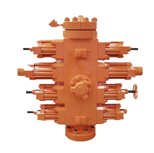 บริการท่อขดแบบ Quad Coiled Tubing สำหรับงาน API Oilfield ใช้ท่อขนาด 4-1/16 นิ้ว 10000psi พร้อมอุปกรณ์ป้องกันการระเบิด RAM Bop Blowout Preventer แบบ Combi Dual Ram Quad BOP Stack - Product Image 3