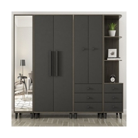 Armoires commerciales avec coiffeuse Armoire en bois pour enfants originale Armoires personnalisées Chambre moderne